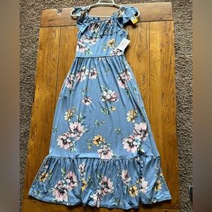 NWT Bailey Lane girls maxi dress, size L